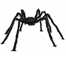 JOYIN Halloween Outdoor Decorations Giant Spider, Scary Large 60'', White