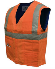 Techniche Hyperkewl Evaporative Cooling Hi-Vis Safety Vest 6538 L/XL