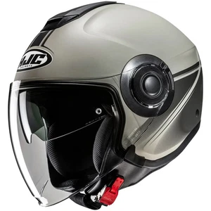 HJC i40N Motorcycle Motorbike Helmet Street Urban City - Vision Black