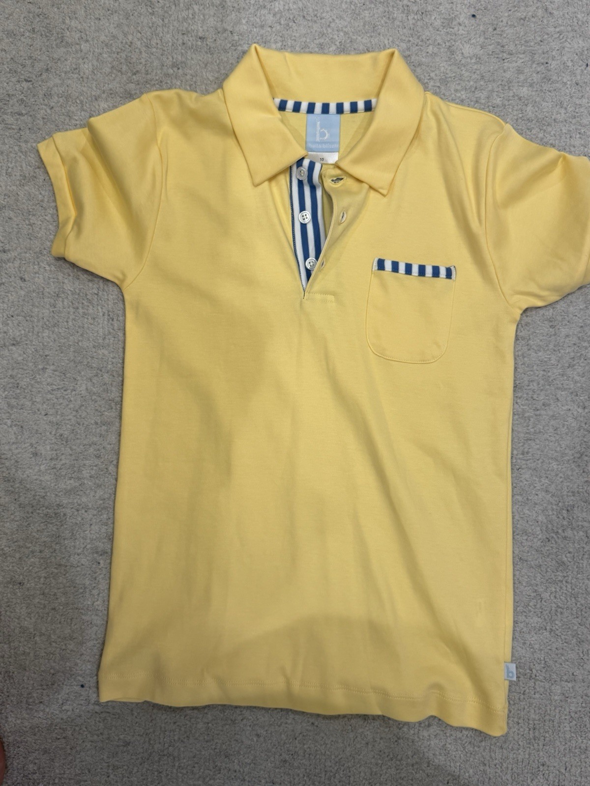 Bella Bliss Boys Polo Size 10