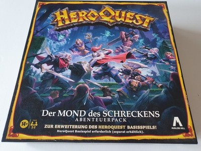 HERO QUEST DER MOND DES SCHRECKENS - Deutsche Ausgabe - Avalon Hill - Unbespielt