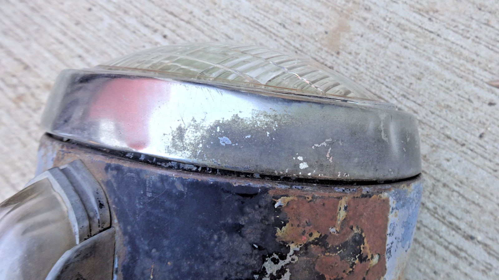 1941 1942 Chevy Truck HEADLIGHT ASSEMBLIES Original GM Guide pair 1946 GMC