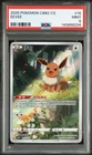 PSA 9 Pokemon TCG Chinese Horizon Gem Pack Vol2 Eevee CBB2C-01 15/15