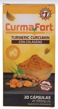 CurmaFort Turmeric Curcumin with Collagen Joint & Muscle Relief 30 Capsules