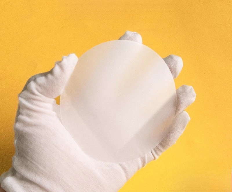 HUIYUAN Sapphire Wafer 100x0.6/0.8/0.5mm Alumina Single Crystal Research Substrate