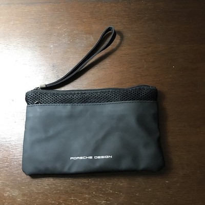PORSCHE DESIGN BLACK HAND BAG 9 x 5''