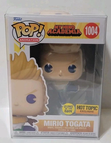 Funko My Hero Academia MIRIO TOGATA #1004 Glow Hot Topic Exclusive W/ Protector