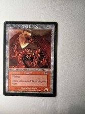 RUSH ENGLISH Dragon Token (red 5/5) Player Rewards Promos [NM] MTG ONS