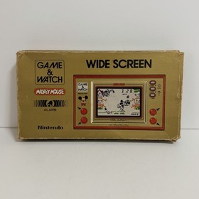 Retro Game Nintendo GAME & WATCH MICKEY MOUSE  Wide Screen  MC-25 Japan