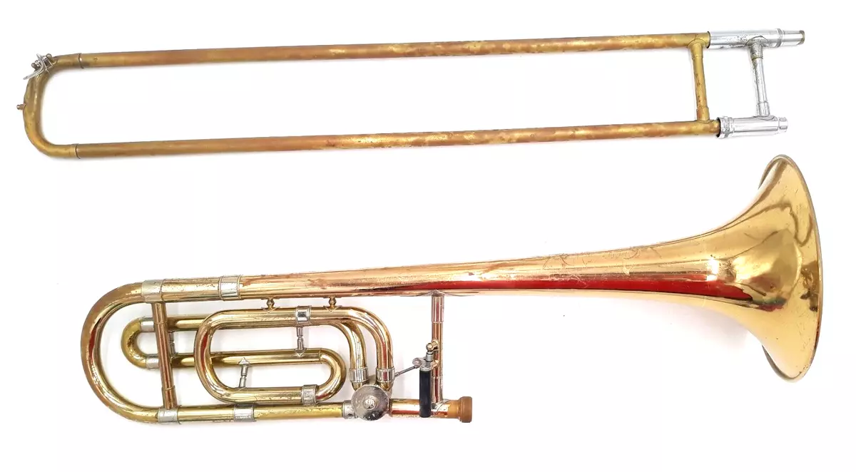 Bach Omega Model Slide Trombone F key with SKB Hard Case eBay