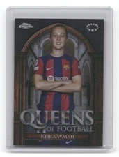 2023/24 Topps Chrome Womens UEFA Champions League Soccer QOF Keira Walsh #QF 2