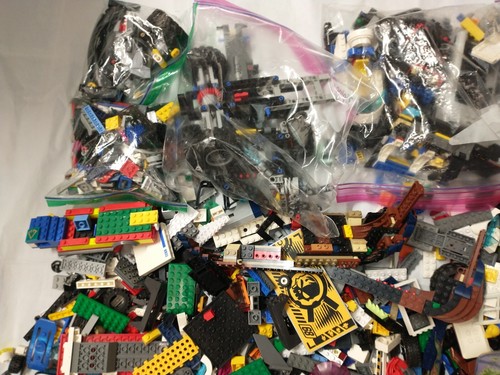 11 Pfund Lego, verschiedene Farben, Größen, Minifiguren, unvollständige Mystery Sets - Bild 5 von 14