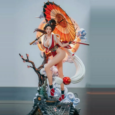 KING OF FIGHTERS MAI SHIRANUI Resin Statue In Stock Collection TES Studio