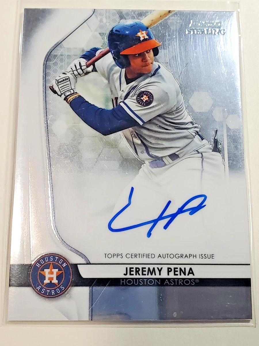 Las mejores ofertas en 2020 Bowman Sterling - Jeremy Pena #BSPA-JP