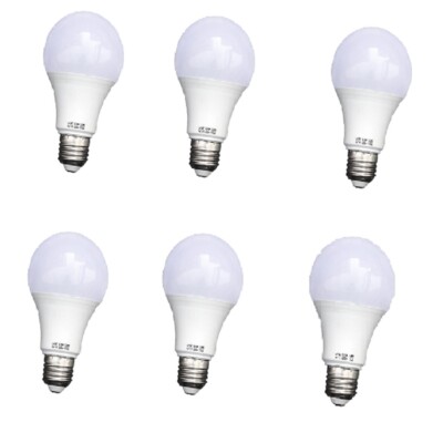 6 PCS LED Dämmerung Bis Morgengrauen Glühbirne, 5W 6500K Smart Sensor