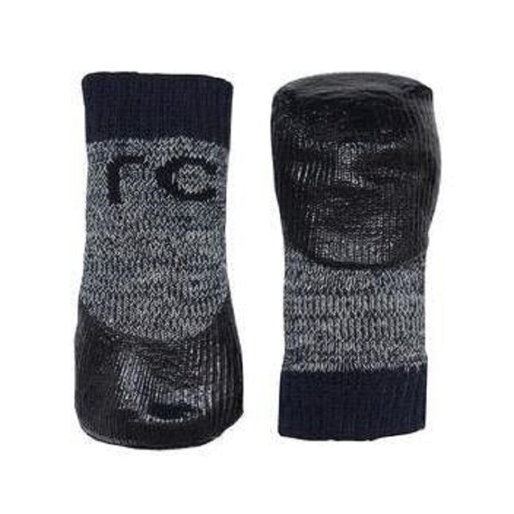 RC Pet Sport Pawks DOG SOCKS Size L Large Grey BOOTS Indoor