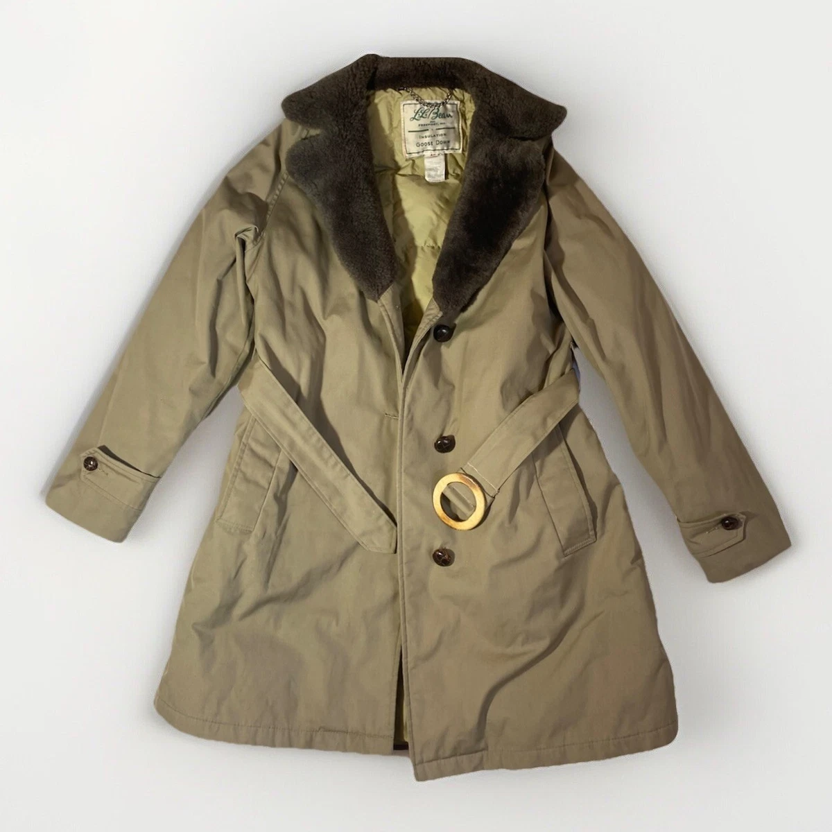 L.L. Bean Nylon Outer Shell Coats, Jackets & Vests Trench Coats