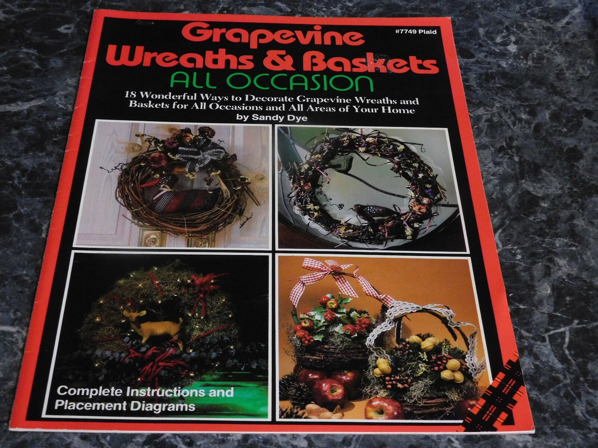 Grapevine Wreaths & Baskets all Occasion #7749 | eBay