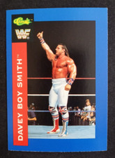1991 Classic WWF The British Bulldog Davey Boy Smith Rookie #7