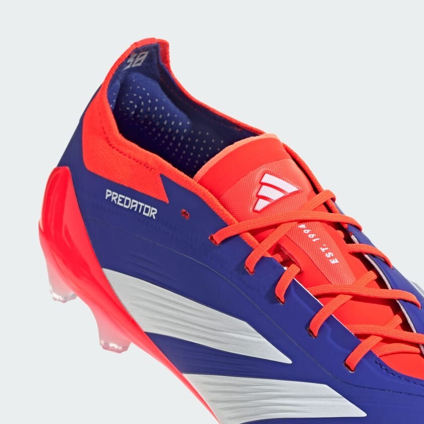 adidas Soccer Cleats PREDATOR ELITE AG Lucid Blue / Cloud White