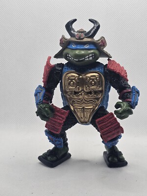 1990 Playmates Teenage Mutant Ninja Turtles Samurai Leonardo 5'' Action Figure