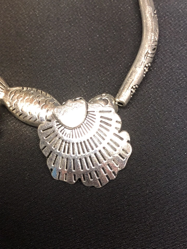 Nova pulseira de contas Betsey Johnson prata concha do mar elástica caixa de presente bolsa Lk - Imagem 3 de 4