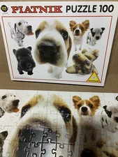 Vintage PIATNIK Hana Deka Club ~ Dogs 100 Piece Jigsaw Puzzle 2004