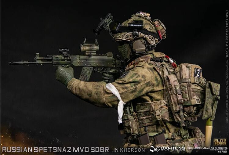 DAMTOYS 78097 Russian Spetsnaz MVD SOBR IN KHERSON Military 1/6