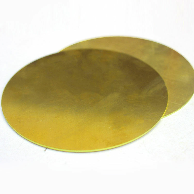 Sold Round Brass Sheet Pure Plate Blanks Metal Dscs Da 10-200mm - Foto 10