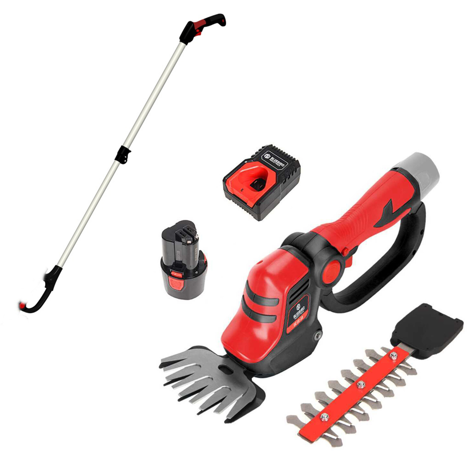 Kit Convenienza Blue Bird GC 22-10: Forbice Erba e Asta Telescopica