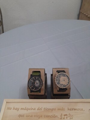 Precision designed hand crafted men's  watches eco-friendly reclaimed hard wood.