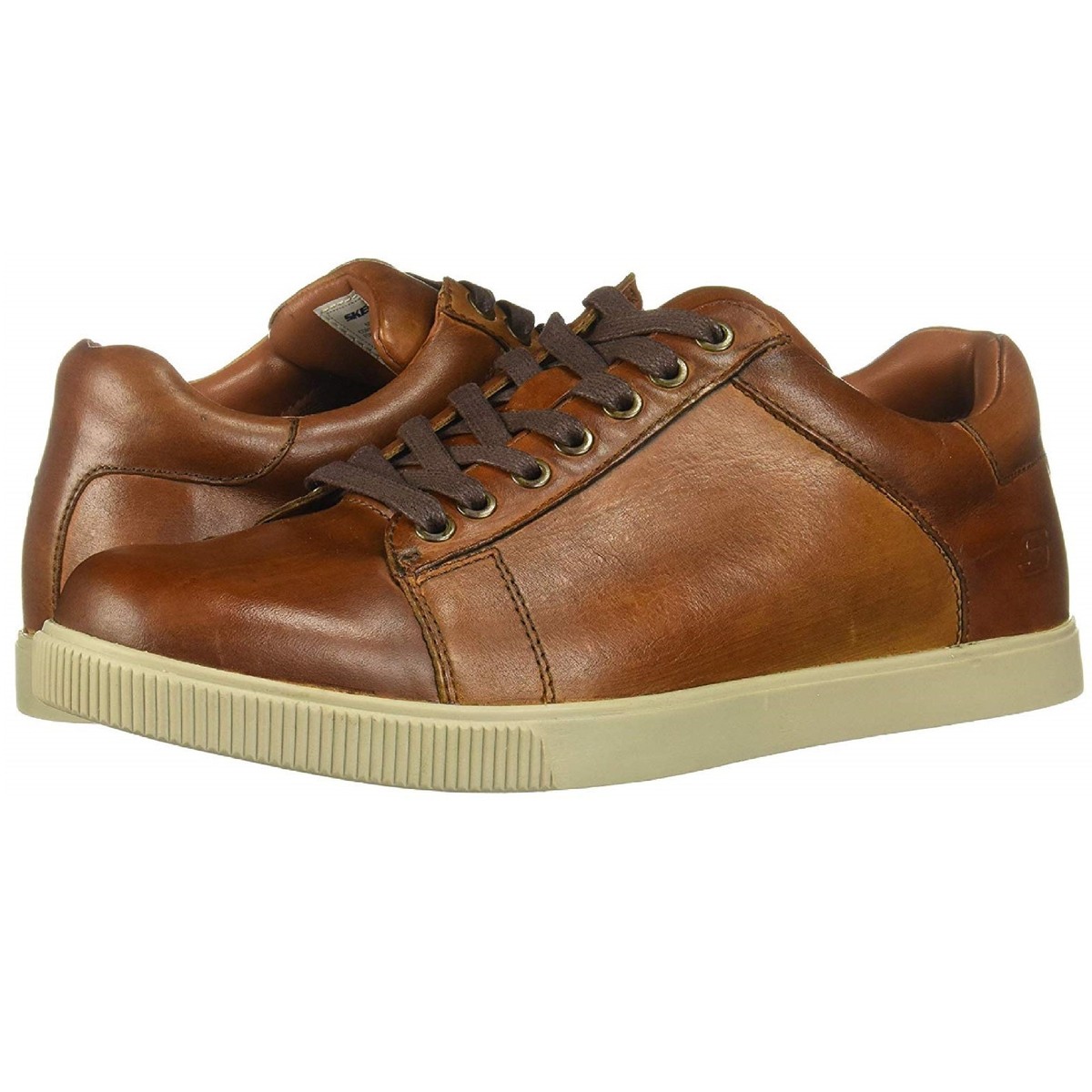 65323/BLK or TAN SKECHERS, Volden Fandom Mens Sneaker  display picture 1
