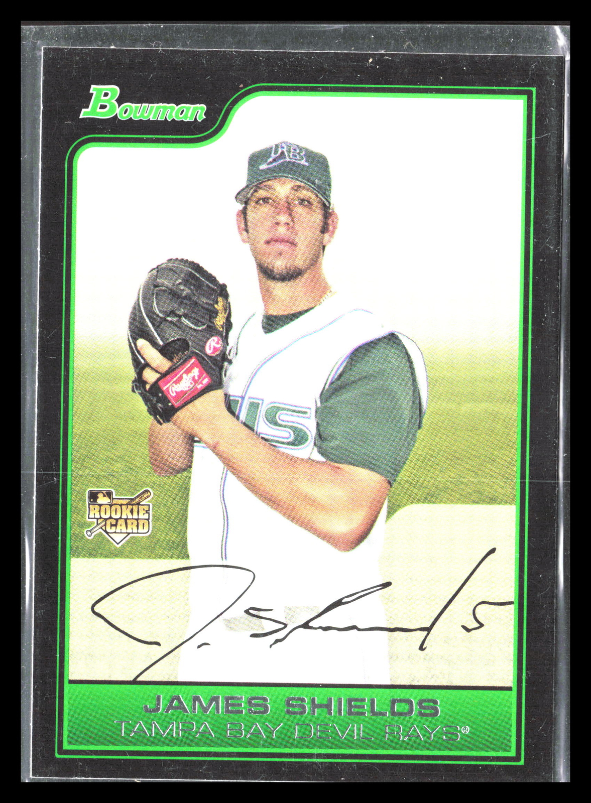 James Shields 2006  Bowman Draft Picks & Prospects #BDP54 RC Rookie