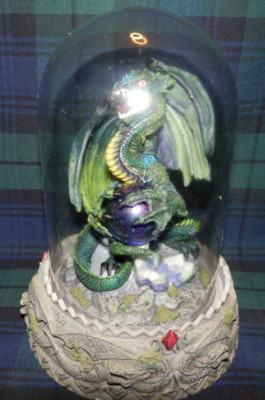 Franklin Mint Dragonfire Figur von Michael Whelan