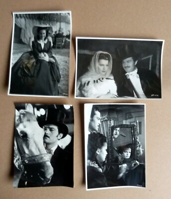 ZIRKUS RENZ Angelika Hauff René Deltgen 4 PRESSEFOTOS ca. 18x13cm ´43