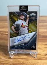 2023 TOPPS CHROME BLACK GOLD ZACK THOMPSON  Rookie RC AUTO #/50 Cardinals