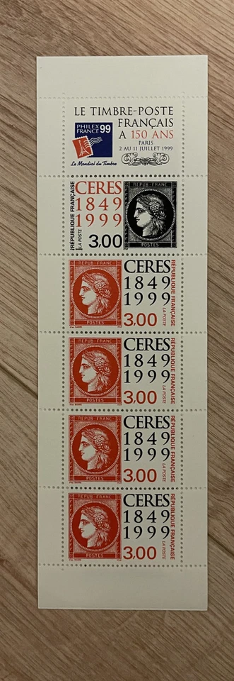 Carnet 1999 N°BC3213 Philexfrance 99 Anniversaire Cérès Timbres France Neuf - Photo 1/1