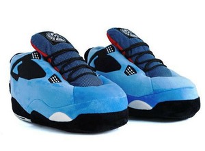 JORDAN 4 BLUE TRAVIS UNISEX FOAM NOVELTY TRAINER SNEAKERS SLIPPERS SNUG SLIPPER | eBay