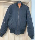 Unravel Destroyed Twill Bomber Jacket Black 36 S-M — photo 6