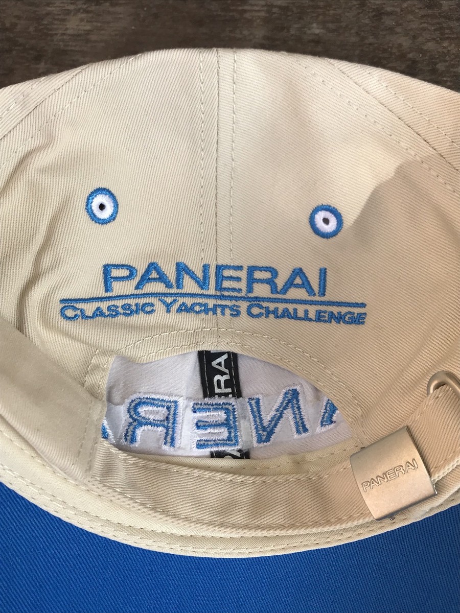 Casquette Panerai Yachts Challenge - Coton Blanc - Vintage - Réglable