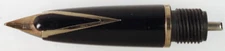 Sheaffer 500 "Dolphin" 14K gold nib unit complete, black
