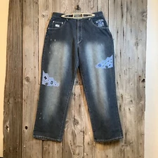 UNK NBA Blue Denim Jeans NEW ORLEANS HORNETS