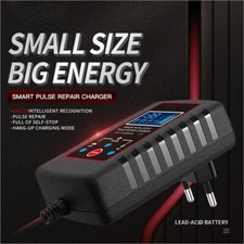 Caricabatteria Auto Intelligente 12V Riparazione Impulsi Avviamento Automatico - Miniatura 5