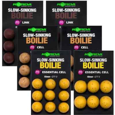 Korda Imitation langsam sinkende Boilies (alle Größen) *neu* - kostenloser Versand