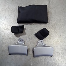 Toyota MR2 Roadster Mk3 1999-2007 PAIR of Hardtop Hinge Cover Trims 1E7 Silver