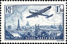 Timbre de France Poste aérienne PA N° 9  Neuf ** MNH