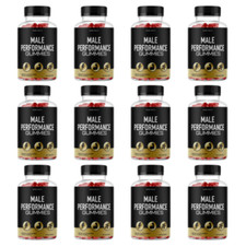 12 Bottles Male Performance - Male Enhancement Support Dietary Supplement