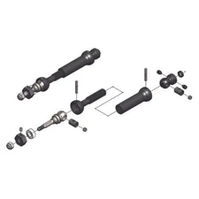 MIP 19390 X-Dut Front CVD Kit : Traxxas Fiesta ST Rally