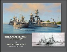 Calm Before The Storm, Robert Taylor signed by USS Arizona Pearl Harbor Veterans