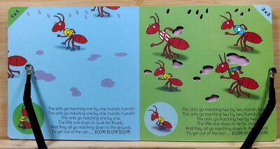 516 The Ants go Marching 穴開き仕掛け音声絵本 The Ants go Marching! Classic Book with Holes (2007, Board Book